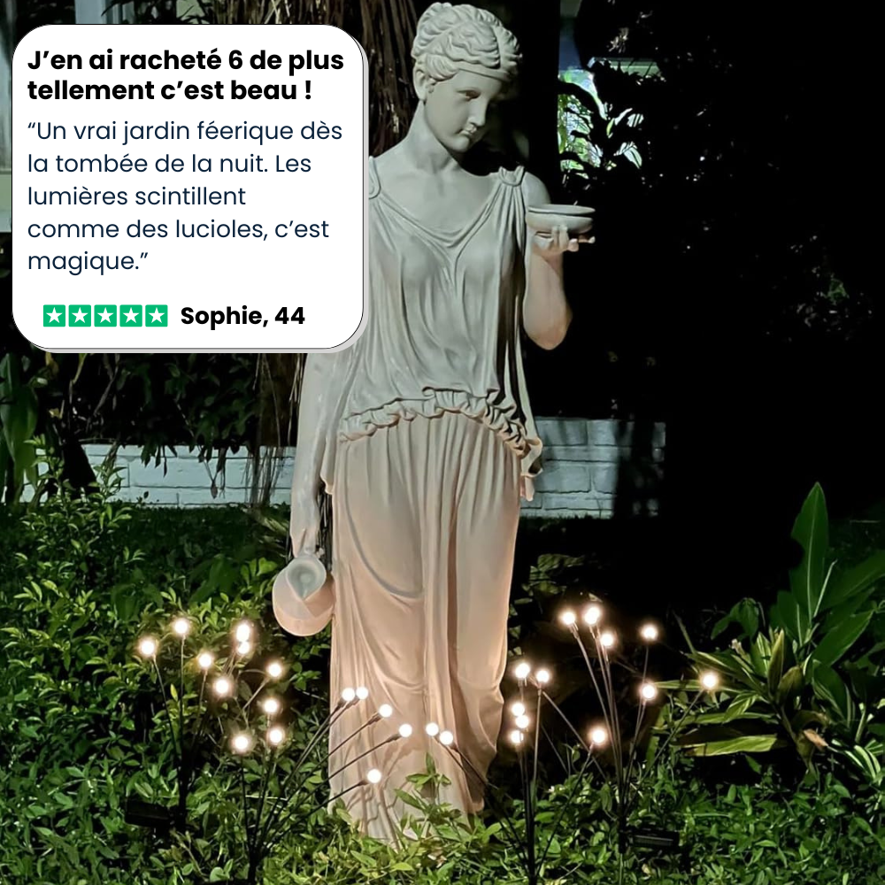 Firefly LED-lampen op zonne-energie - speciale aanbieding