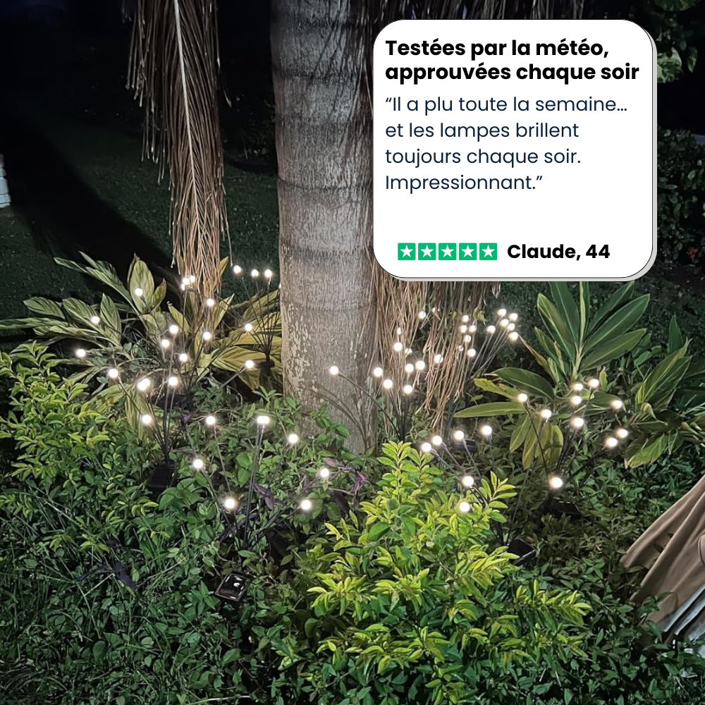 Firefly LED-lampen op zonne-energie - speciale aanbieding