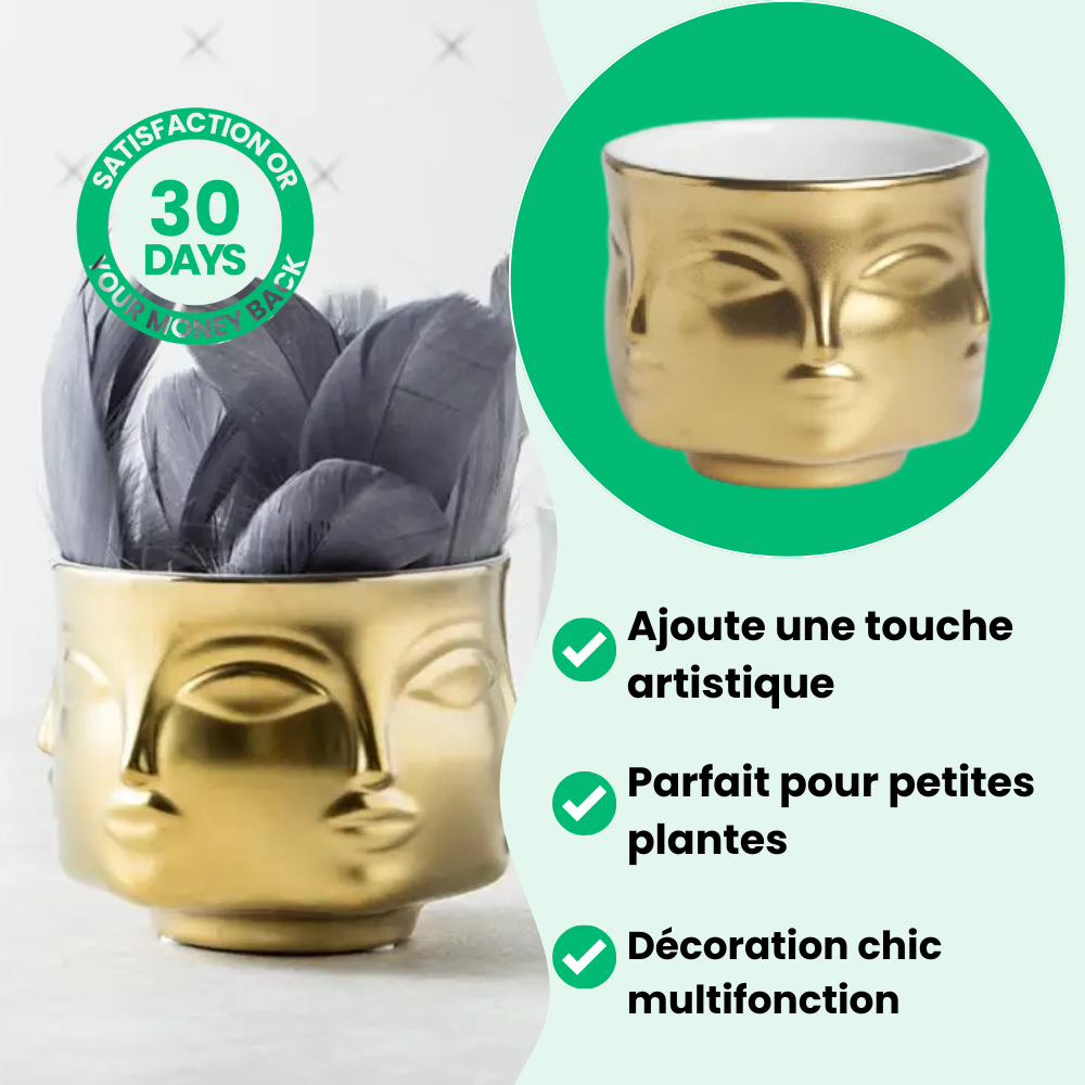 Artistieke Gezichtsbloempot
