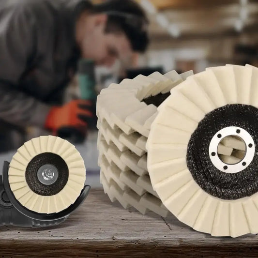 Precisie vilt polijstschijf