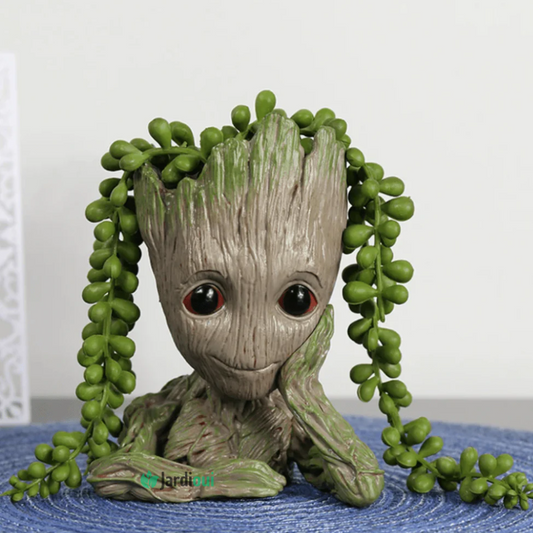 Grillige plantenpot “Bewaker van het bos”