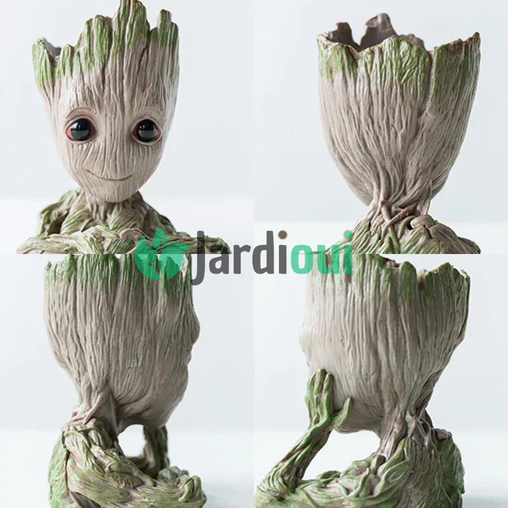 Grillige plantenpot “Bewaker van het bos”