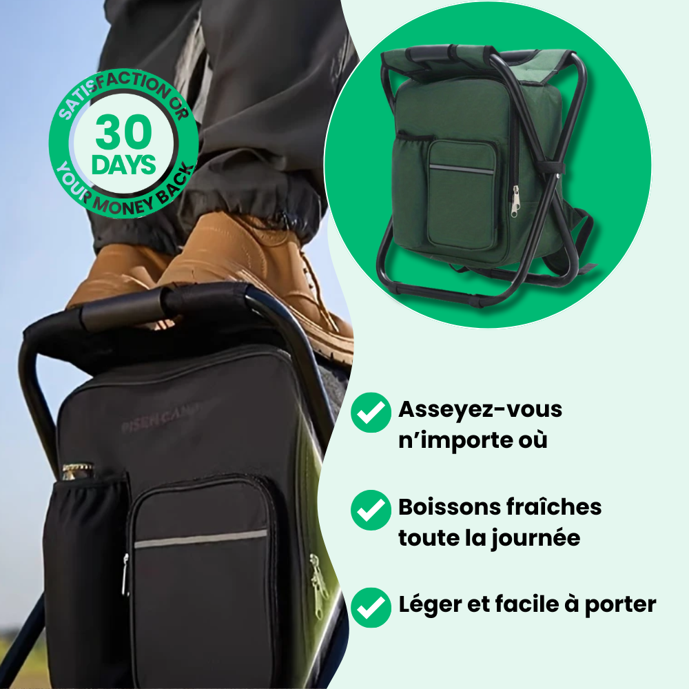 Ultieme 3-in-1 rugzakstoel