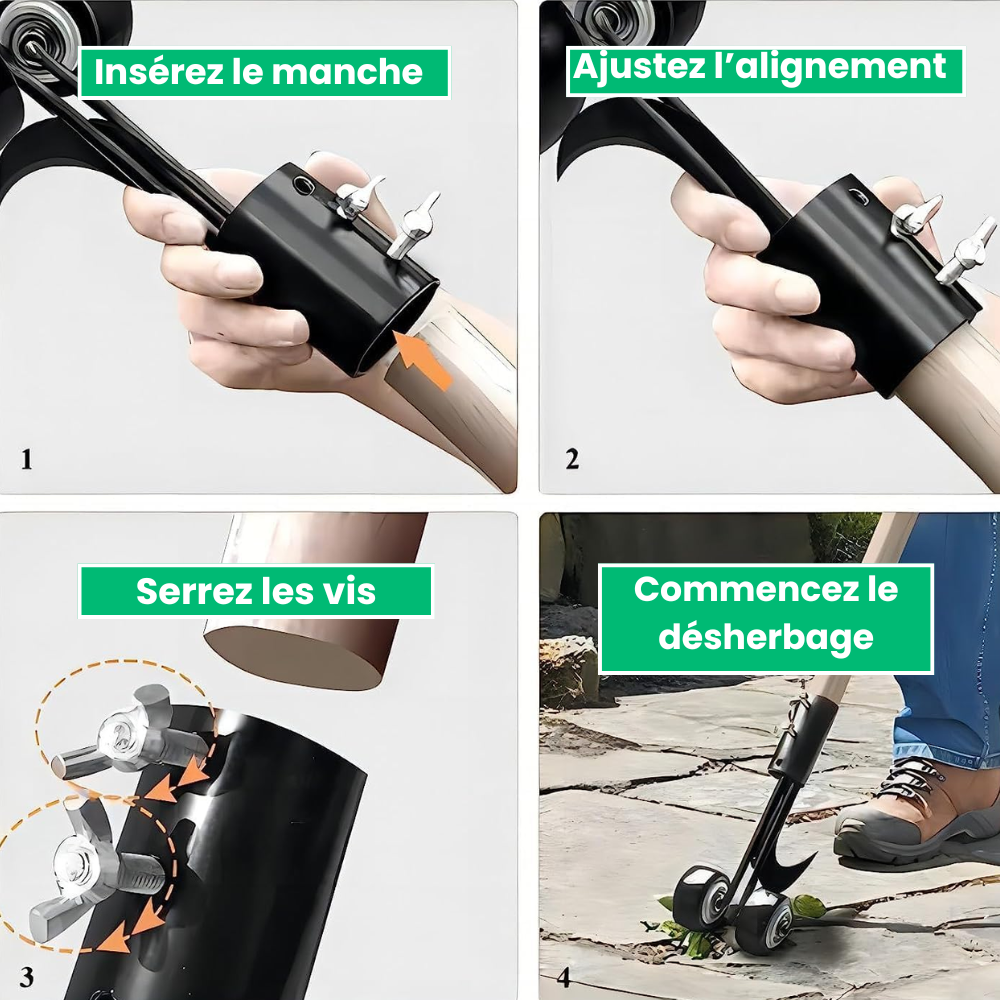 Ultra-effectieve wiedhaak