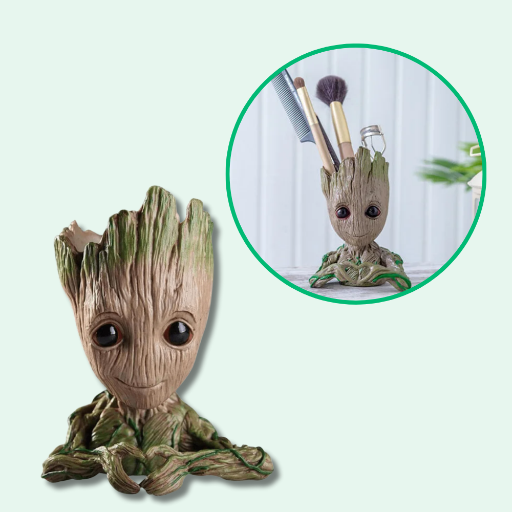 Grillige plantenpot “Bewaker van het bos”