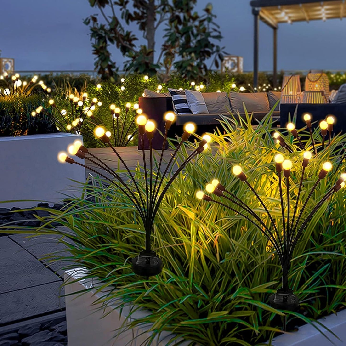 LED-zonne-energie vuurvliegjeslampen - Speciale aanbieding