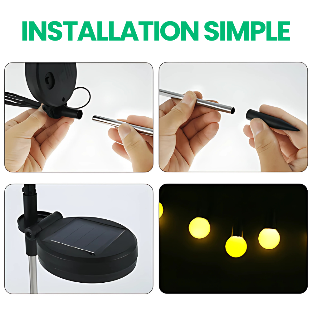 Firefly LED-lampen op zonne-energie - speciale aanbieding