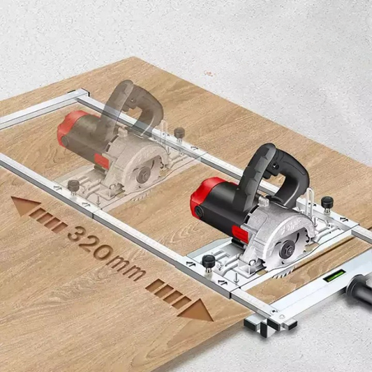 Precis verstelbare houtkapgids