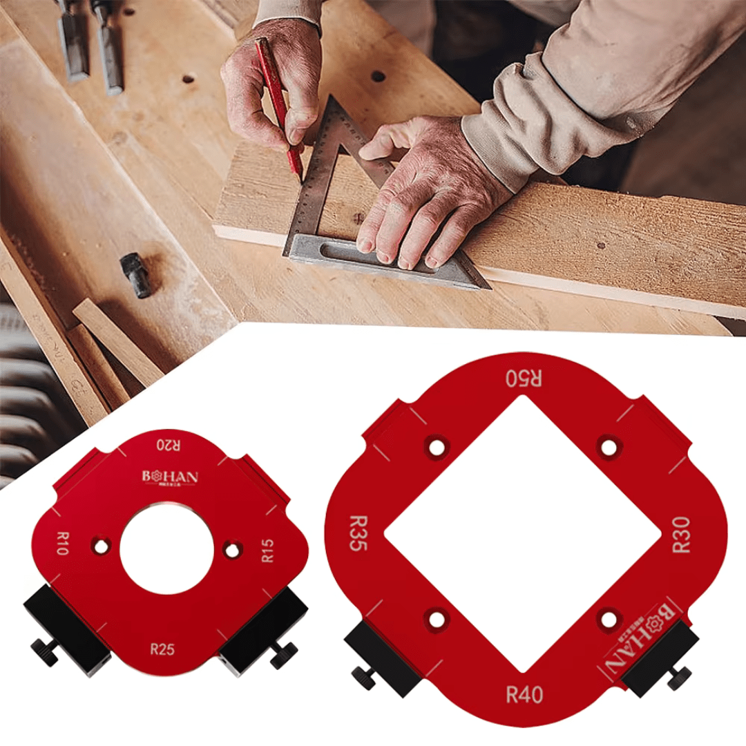 Jardioui Gabarit de Positionnement Précis 4 en 1 Polyvalent