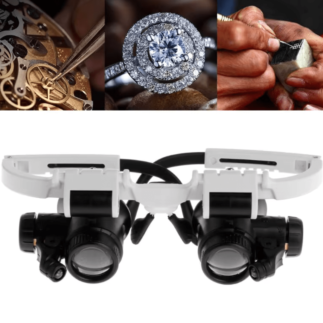 Jardioui Lunettes Grossissantes Professionnelles Haute Définition