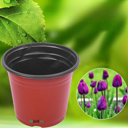 Herbruikbare plastic bloempot