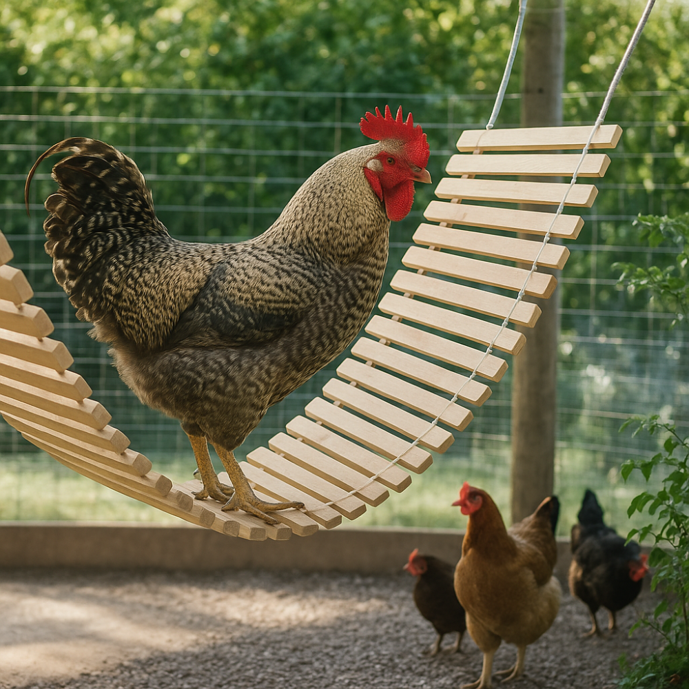 Natuurlijke Hangende Schommel voor Kippen