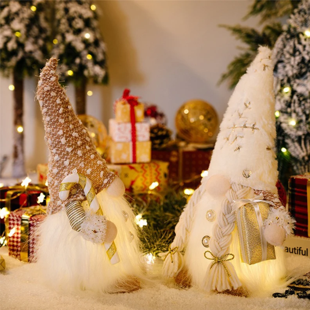 Nain Décoratif Porte-Bonheur Scintillant