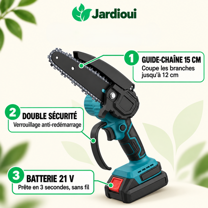 Premium Pro draadloze elektrische kettingzaag (+ gratis batterij)