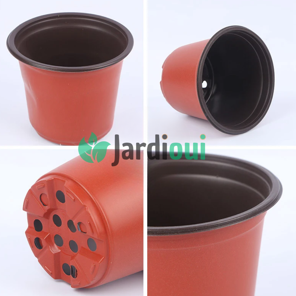 Herbruikbare plastic bloempot