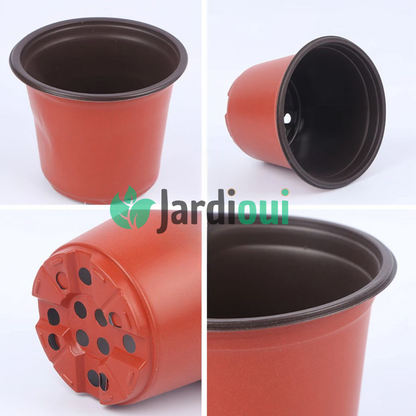 Herbruikbare plastic bloempot