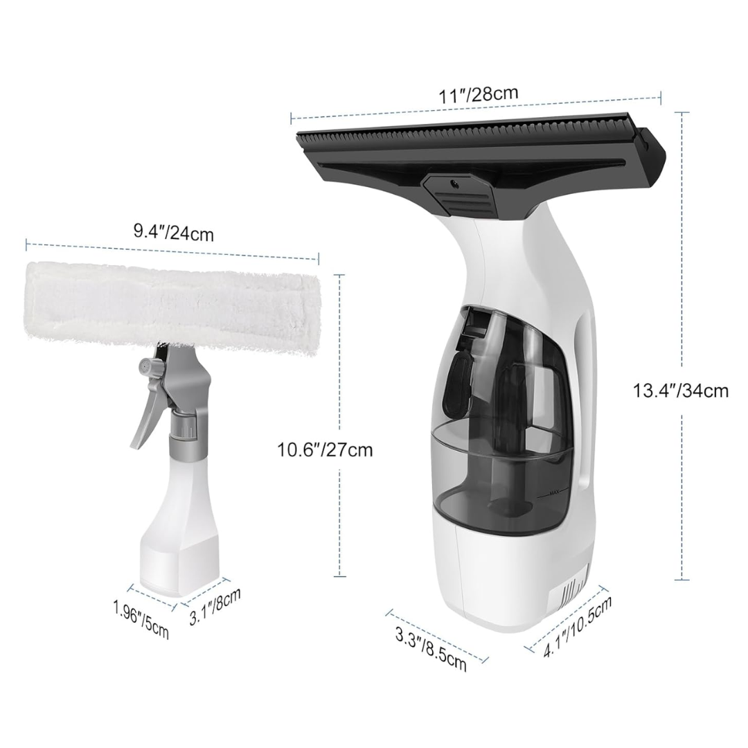 Aspirateur de Vitres Rechargeable Haute Performance