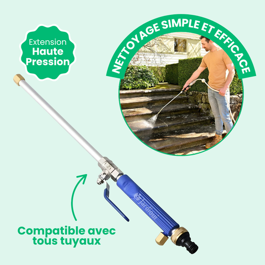 Hogedruk tuinslangverlenging