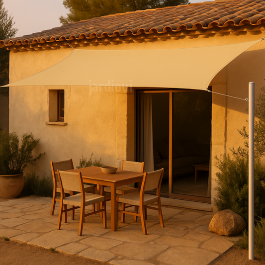 Voile d'Ombrage Rectangulaire Imperméable