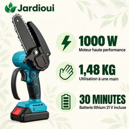 Premium Pro draadloze elektrische kettingzaag (+ gratis batterij)
