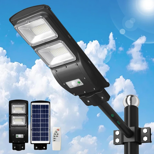 Jardioui 2 Lampadaires (84.90 €/ pcs) Lampadaire Solaire Extérieur Détecteur de Mouvement Ultra-Puissant