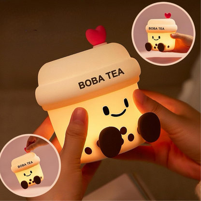 Jardioui 2 Veilleuses (29.90 €/ pcs) Veilleuse Bubble Tea Tactile Gourmande