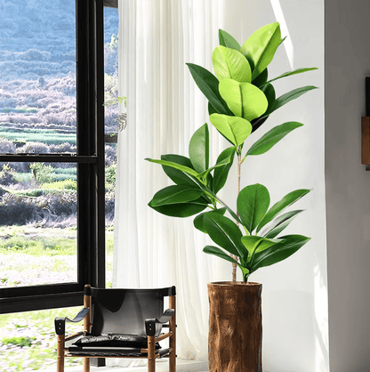 Jardioui A Grande Plante Artificielle Ficus Tropical