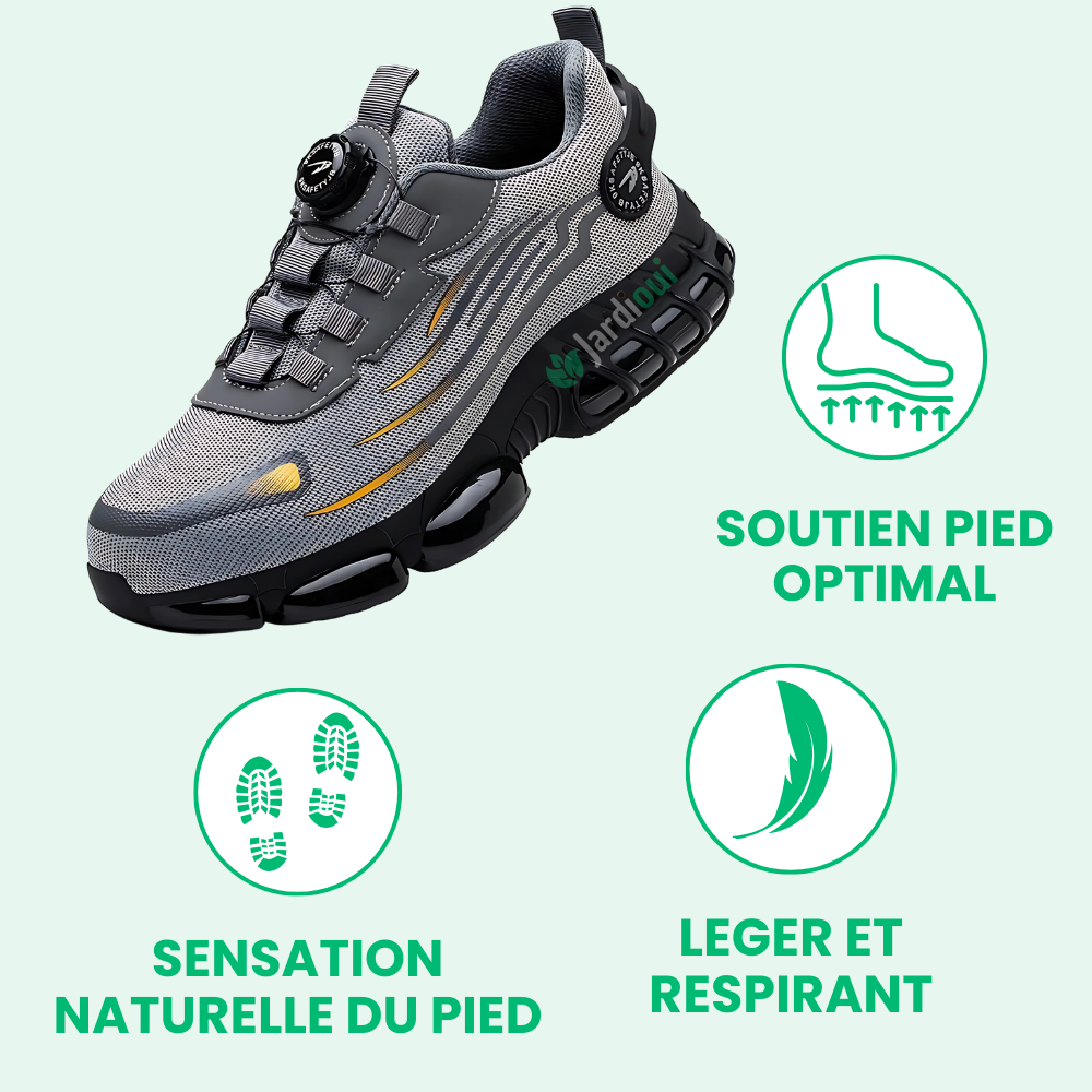 Jardioui Chaussures de Sécurité Ultra-Résistantes Premium