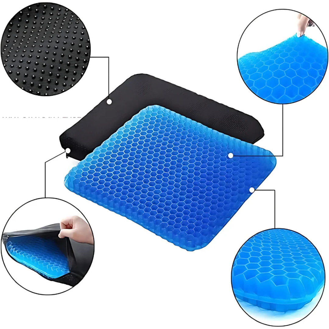 Jardioui Coussin de siège rafraîchissant en gel pour voiture