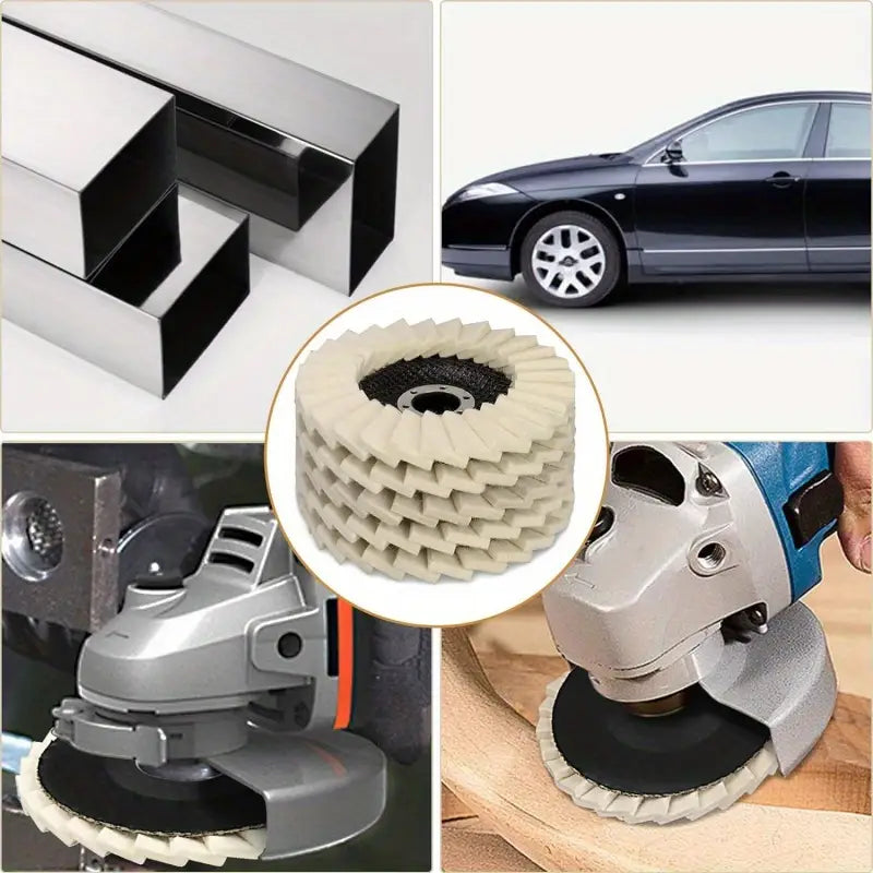 Jardioui Disque de polissage en feutre précis