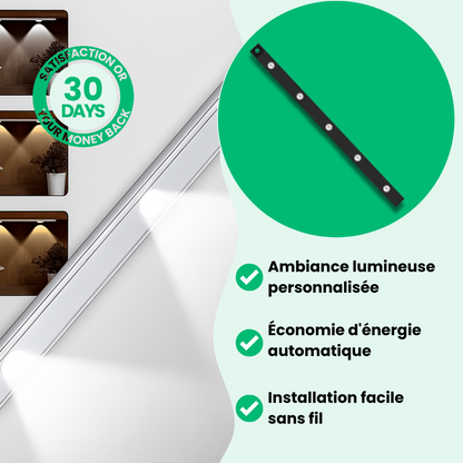 Jardioui Éclairage Premium LED avec capteur de mouvement