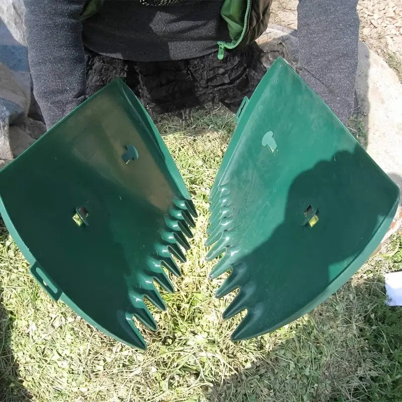 Jardioui Nain de jardin Ensemble de Pelles à Feuilles Dorées pour Jardin