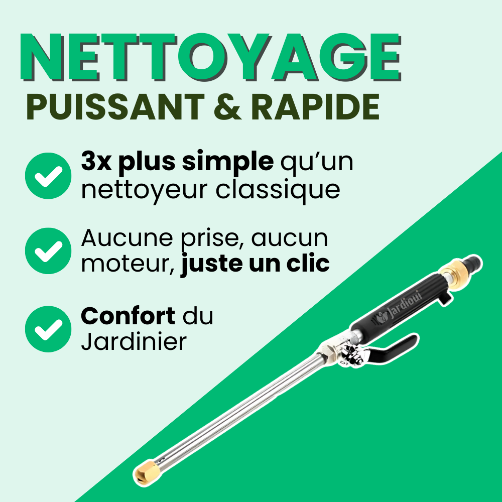 Jardioui Extension de Tuyau de Jardin Haute Pression