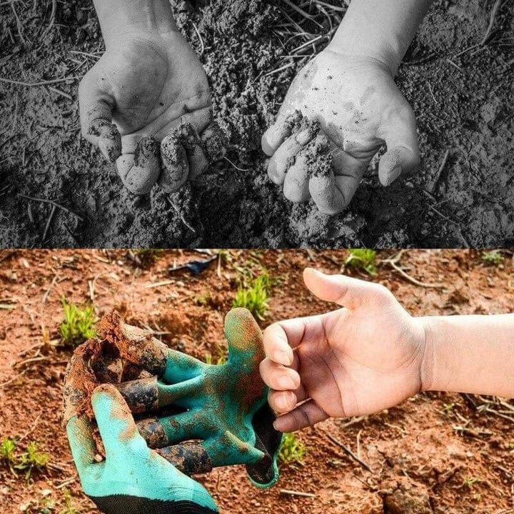 Jardioui Gants de Jardinage Polyvalents - Griffes pour Creuser Intégrées