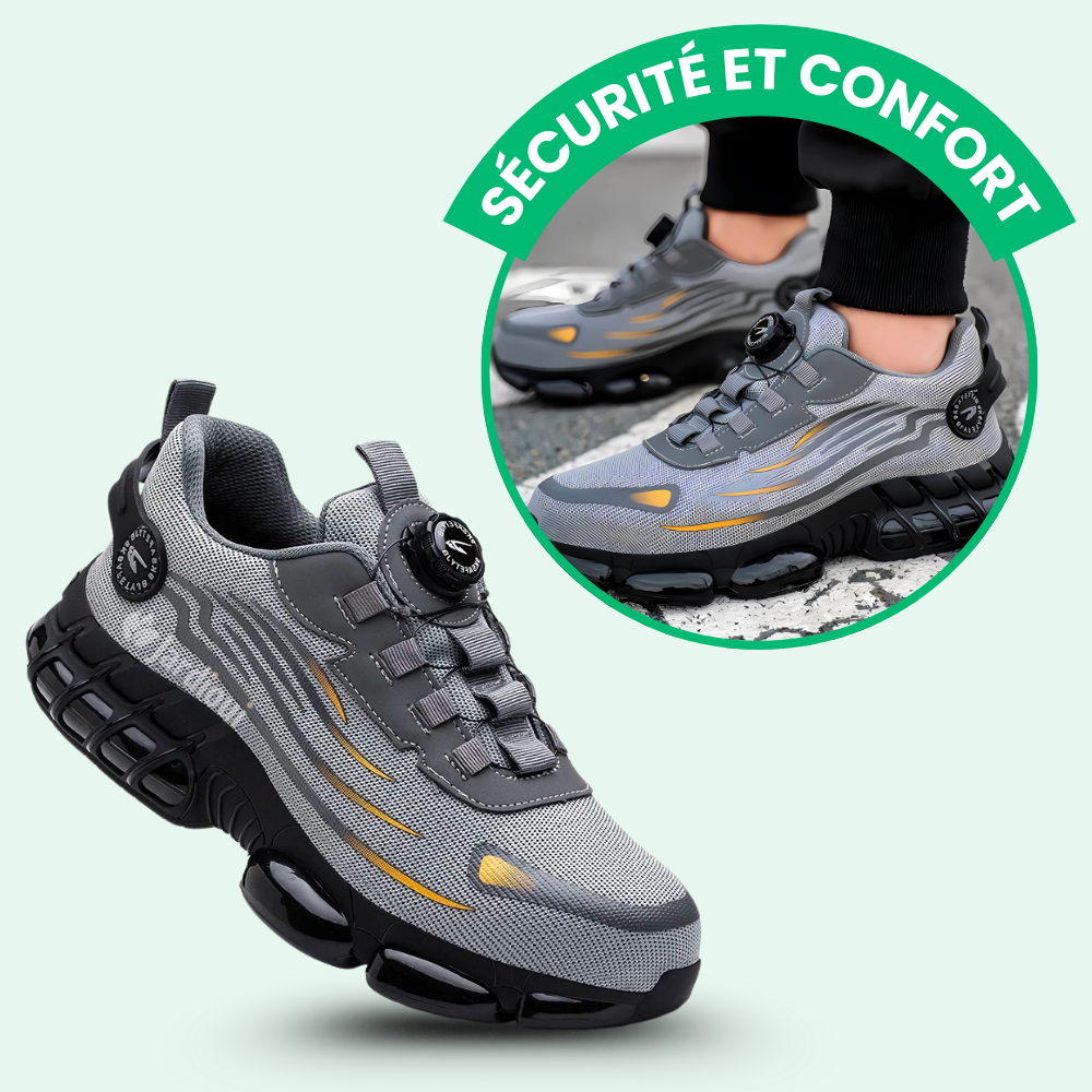 Jardioui Gris / 37 Chaussures de Sécurité Ultra-Résistantes Premium