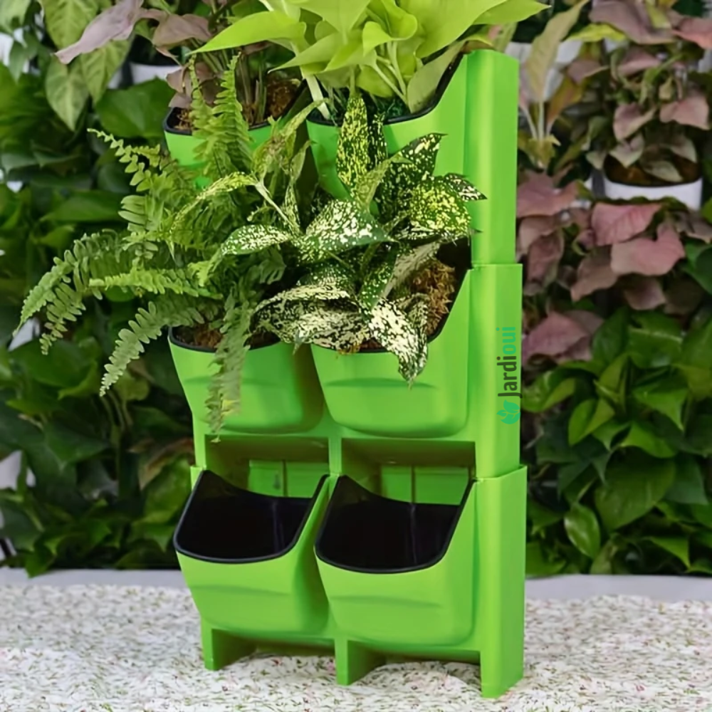 Jardioui Jardinière verticale auto-arrosante (1 pièce)