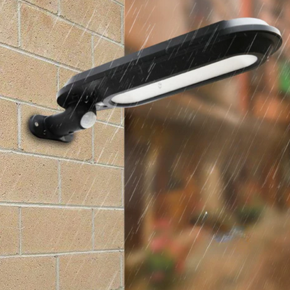 Jardioui Lampadaire Solaire Détecteur de Mouvement Puissant