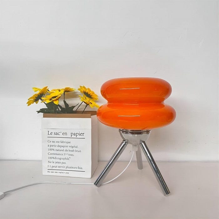 Jardioui Lampe de table trépied Élégance Moderne