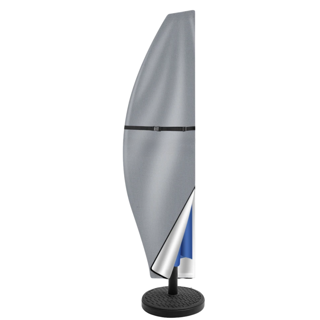 Jardioui M (265cm) Housse de Protection pour Parasol Déporté Ultra-Résistante