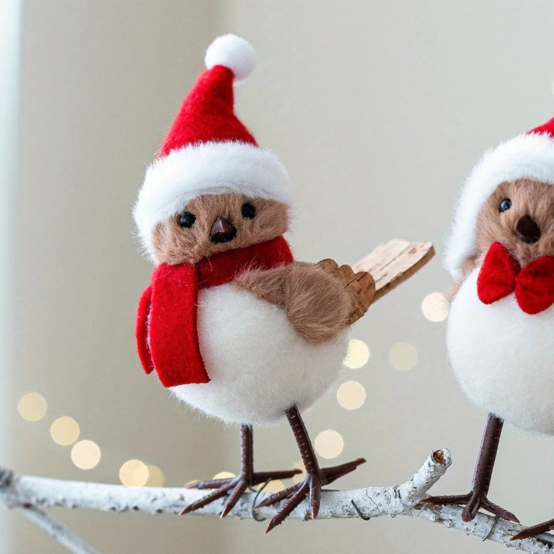 Jardioui Petits Oiseaux Festifs à Suspendre