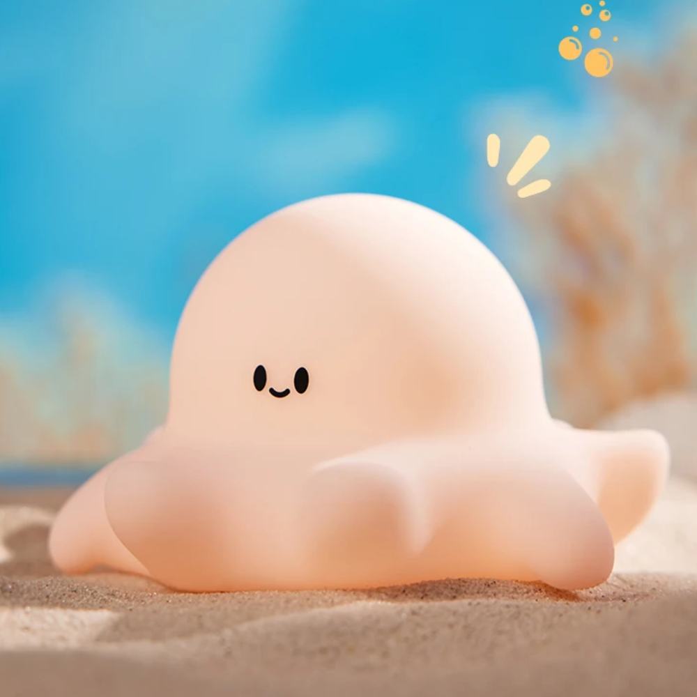 Jardioui Veilleuse Pieuvre Tactile Apaisante