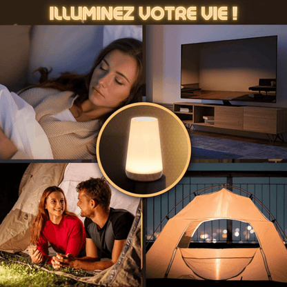 Jardioui VividNight™ - Lampe LED portable et colorée