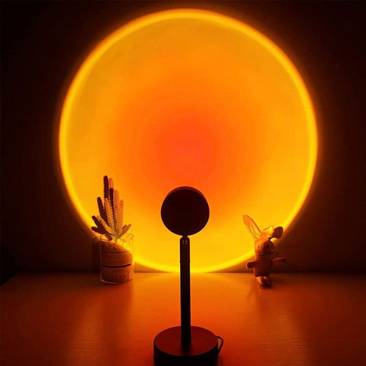 Jardioui Lampe CouchĂ© de Soleil Zen et Apaisante